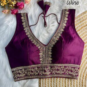 Sabyasachi Sober Saree Blouse